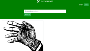 openclipart圖庫：Grabby Hand-資源代表圖