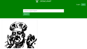 openclipart圖庫：chef-資源代表圖