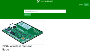 openclipart圖庫：INGA Wireless Sensor Node
