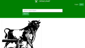 openclipart圖庫：Big Bull