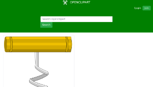 openclipart圖庫：Corkscrew