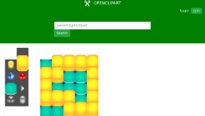 openclipart圖庫：Game graphics - vector tile map - stunning-資源代表圖