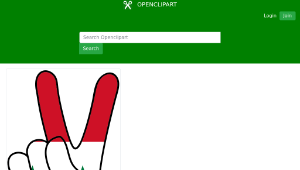 openclipart圖庫：Peace Syria縮圖