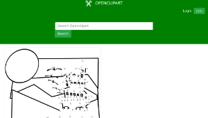 openclipart圖庫：connect-the-dots Castle