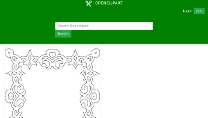 openclipart圖庫：Decorative Square Frame-資源代表圖