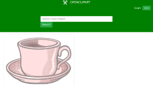 openclipart圖庫：cup - coloured-資源代表圖
