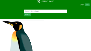 openclipart圖庫：Architetto -- pinguino 4-資源代表圖