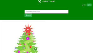 openclipart圖庫：arvore natal-資源代表圖