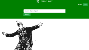 openclipart圖庫：highlander縮圖