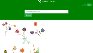 openclipart圖庫：Flowers For You-資源代表圖