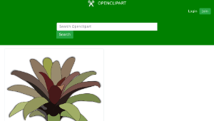 openclipart圖庫：bromelia-07-資源代表圖