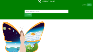 openclipart圖庫：Butterfly life-資源代表圖