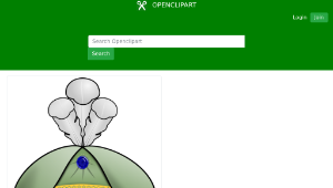 openclipart圖庫：Oriental Penguin 2-資源代表圖