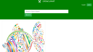 openclipart圖庫：Abstract Colorful Fish 4-資源代表圖