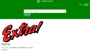 openclipart圖庫：Extra!-資源代表圖