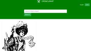 openclipart圖庫：Wonderful Woman