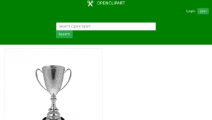 openclipart圖庫：trophy
