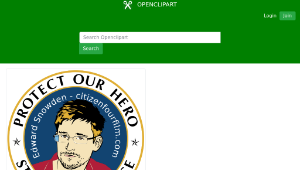 openclipart圖庫：Protect our hero