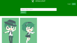 openclipart圖庫：ENFP Boy &amp; Girl