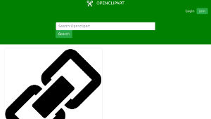 openclipart圖庫：Link Icon