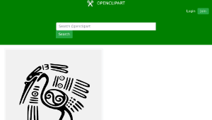 openclipart圖庫：crane