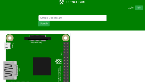 openclipart圖庫：Raspberry Pi 3
