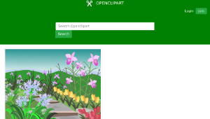 openclipart圖庫：Garden