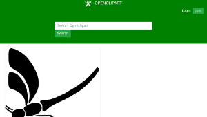 openclipart圖庫：Dragonfly