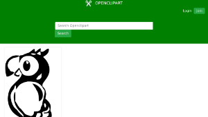openclipart圖庫：Parrot Outlines
