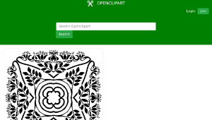 openclipart圖庫：Art Nouveau Design 13-資源代表圖