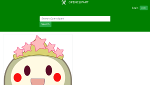 openclipart圖庫：Crowned critter-資源代表圖