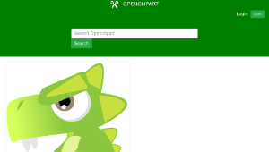 openclipart圖庫：Dinosaur-資源代表圖