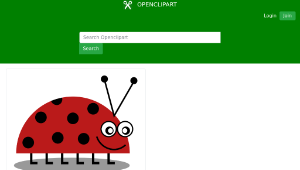 openclipart圖庫：Ladybug縮圖