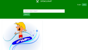 openclipart圖庫：SURFISTA縮圖