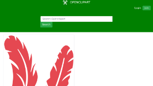 openclipart圖庫：red feathers-資源代表圖