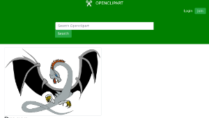 openclipart圖庫：Dragon-資源代表圖