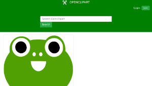 openclipart圖庫：Frog Icon-資源代表圖