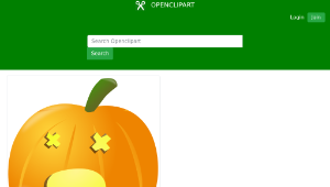 openclipart圖庫：Amazed pumpkin-資源代表圖