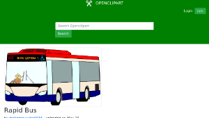 openclipart圖庫：Rapid Bus