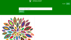 openclipart圖庫：Chromatic Flower Petals 3-資源代表圖