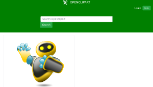 openclipart圖庫：robot-資源代表圖