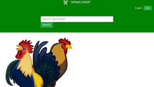 openclipart圖庫：cocks - coloured-資源代表圖