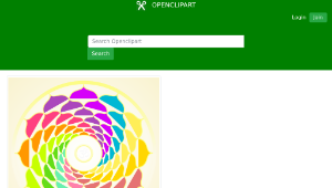 openclipart圖庫：Mandala - Happy Colors縮圖