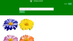 openclipart圖庫：Flower-資源代表圖