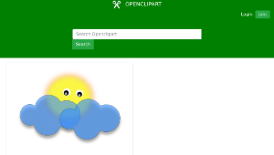 openclipart圖庫：Cloud-資源代表圖
