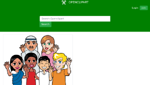 openclipart圖庫：People of the World