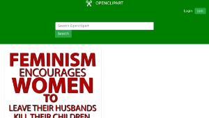 openclipart圖庫：Feminism縮圖