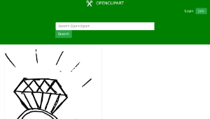 openclipart圖庫：Diamond Bling-資源代表圖