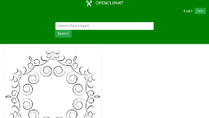 openclipart圖庫：Simple Frame 2縮圖