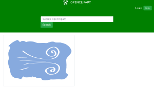 openclipart圖庫：Wind 01縮圖